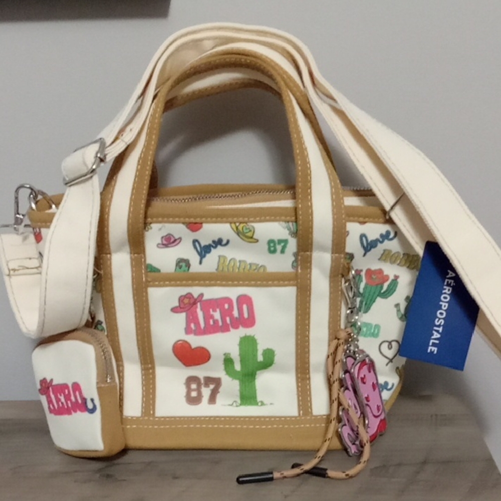 Aeropostale Western Pattern Handbag 🐎🐎🐎🌵🌵🌵👢🤠🏜🏜